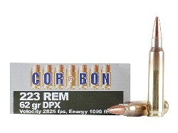 .223 Corbon DPX 62gr