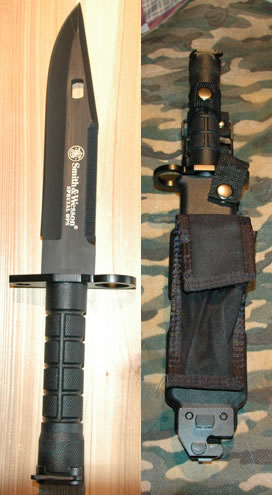 Smith & Wesson SW1B Spec Ops M9 Bayonet