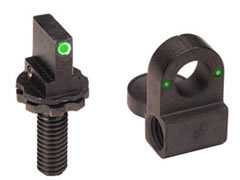 AMERIGLO Green Tritium AR-15 Front/Rear Night Sight